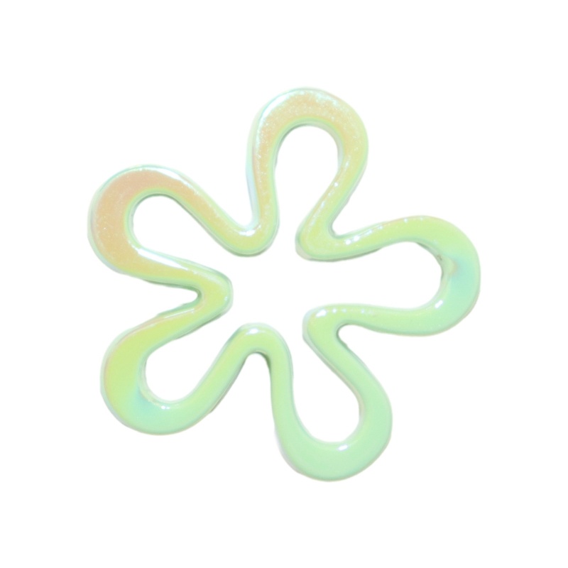 Vòng cổ / Vòng Tay / Khuyên Tai Hình Hoa Năm Cánh Bằng Acrylic UV DIY