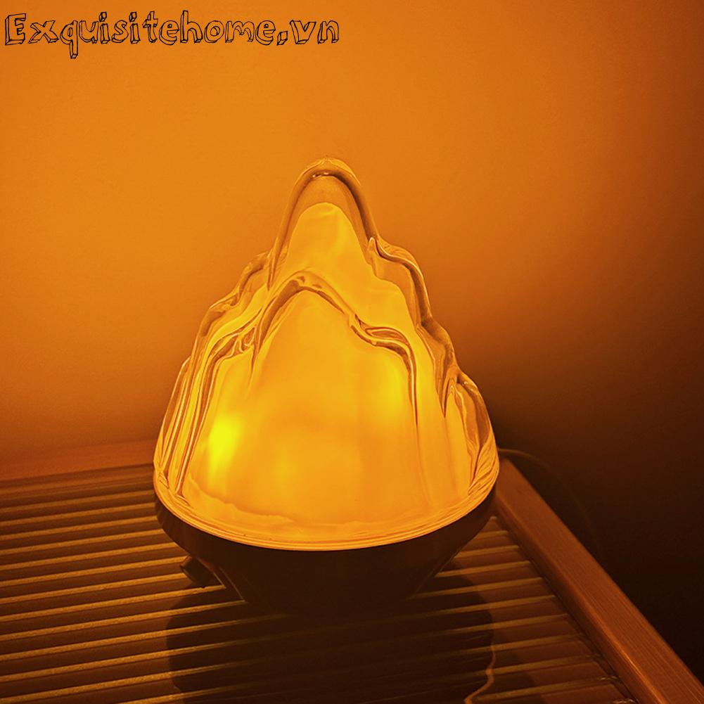 Đèn Ngủ Không Dây Điều Khiển Cảm Ứng Hình Ngọn Lửa