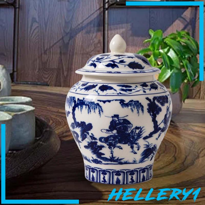 Lọ Gốm Sứ Đựng Gừng Phong Cách Trung Hoa Truyền Thống