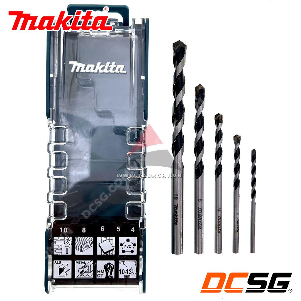 Bộ mũi khoan đa năng chân tròn 05 chi tiết makita E-14255 | DCSG