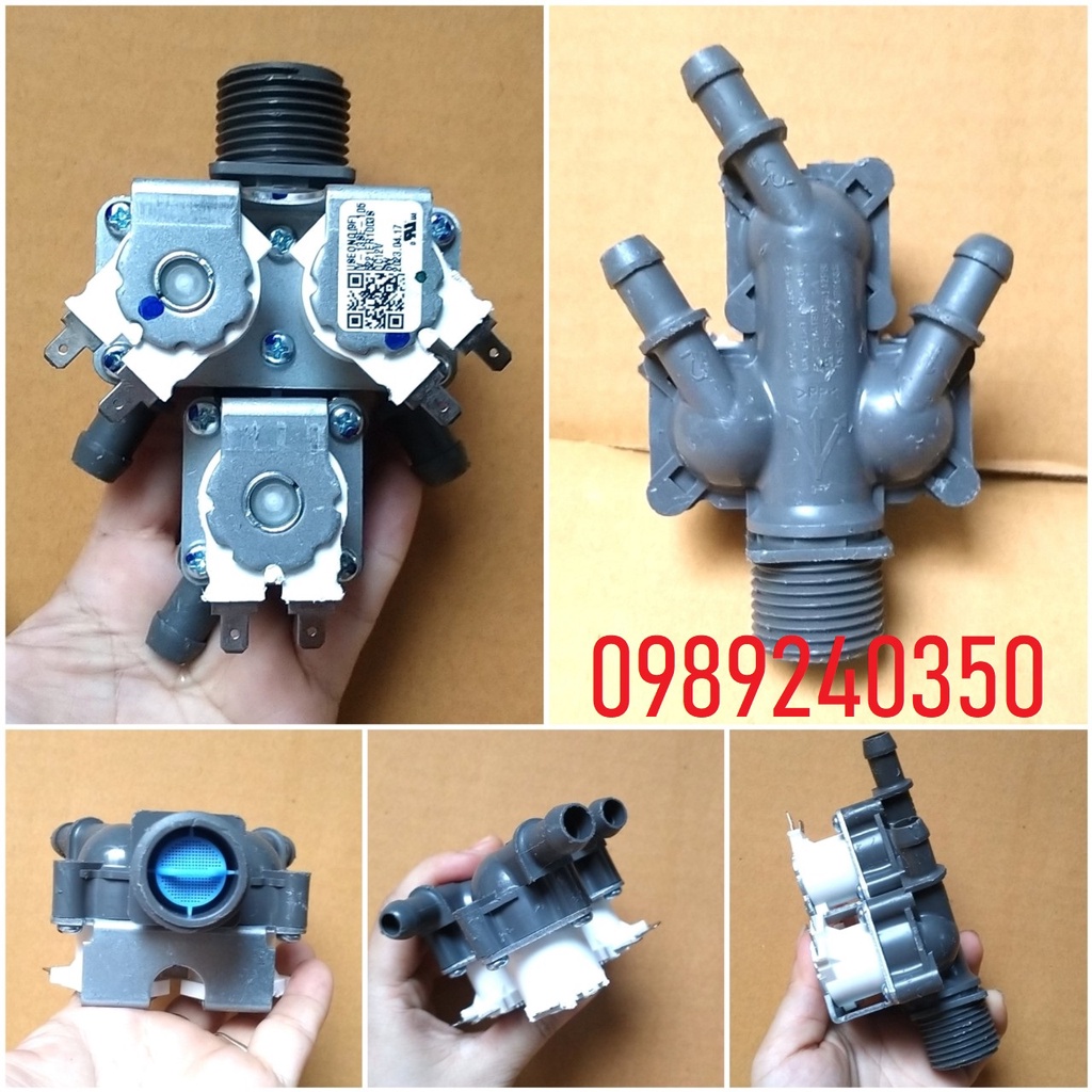 Van cấp nước 3 ngả máy giặt LG 12V cửa ngang chính hãng