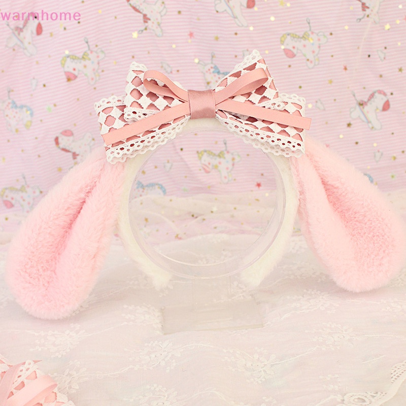 SANRIO Wmph Băng Đô Lông Xù Đính Tai Cún Nhồi Bông Hoạt Hình kuromi my melody cinnamoroll Dễ Thương Dùng Làm Quà Tặng wmm