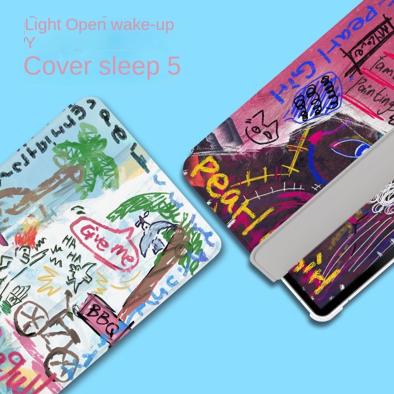 Bao Da Máy Tính Bảng Cho iPad Air 4 10.9 Pro 11 Air 3 10.5 Gen9 / 8 / 7 10.2 Gen10 2022 10.9 inch iPad Air5 / 4 Mini 4 5 Mini5 / 61 / 2 9.7 Bộ Đồ Chơi Xếp Hình Độc Đáo Chất Lượng Cao