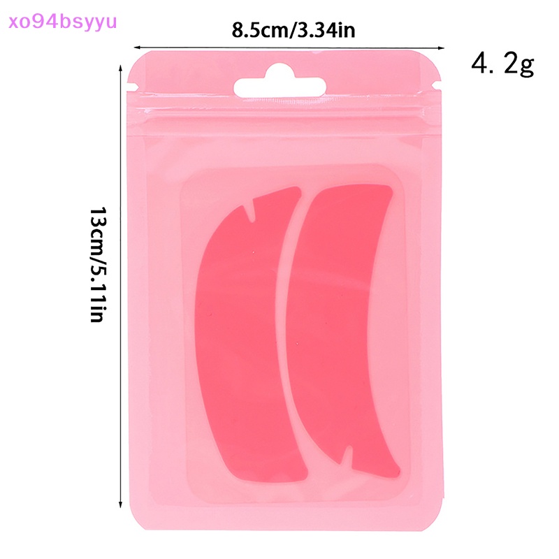 1 Cặp Đệm Silicone Xo94Bsyu Hỗ Trợ Nhuộm Lông Mi Có Thể Tái Sử Dụng