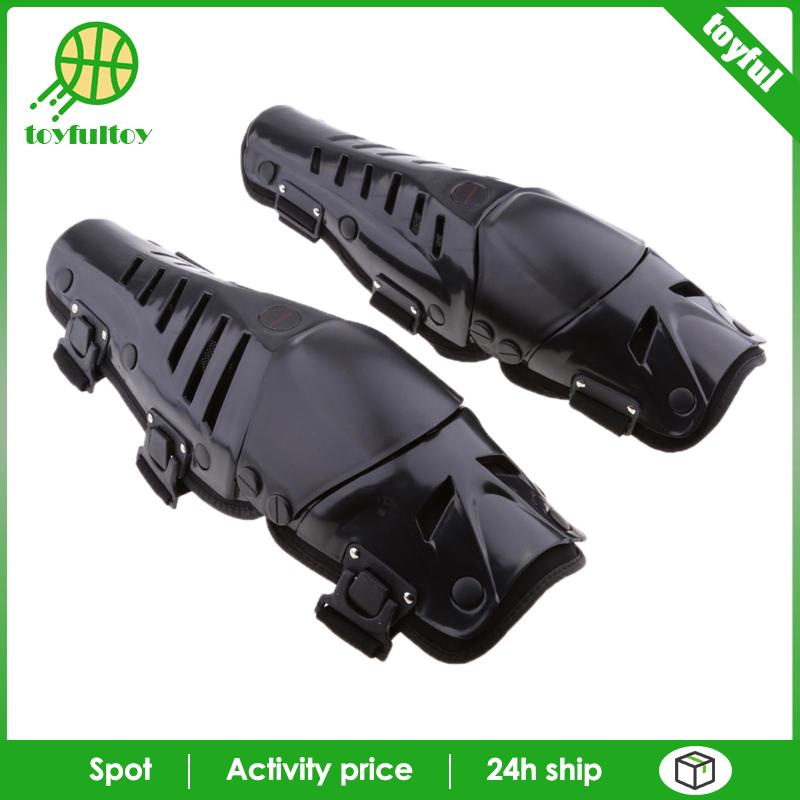 1 Cặp Đệm Bảo Vệ Đầu Gối Chống Trượt Chống Va Đập Màu Đen Có Thể Điều Chỉnh Cho Xe Máy Leo Núi