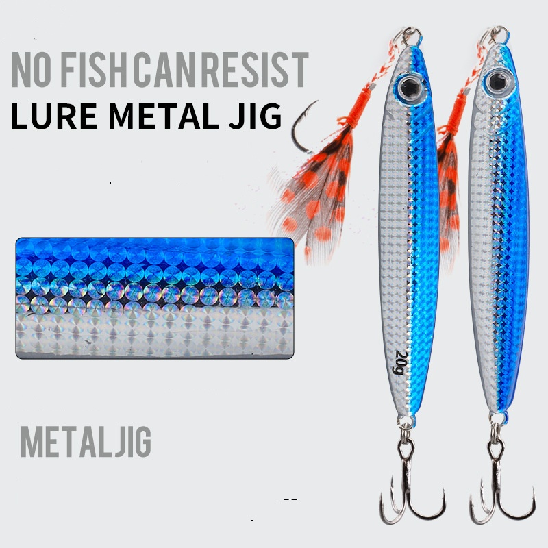 Mồi Giả Câu Cá Bằng Kim Loại 7g / 10g / 15g / 20g / 30g