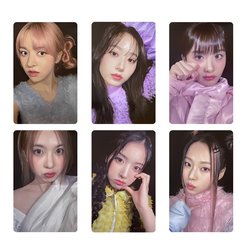 Set 6 Tấm Thẻ Ảnh Lomo Các Thành Viên Nhóm Nhạc Kpop Nmix EXPERGO