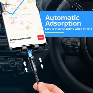 Dây Cáp Sạc Nhanh Nam Châm 540 Độ Cho Ios / Android / Type-c