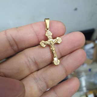 Mặt Dây Chuyền Thánh Giá Nhỏ Titanium- Dùng bền không đen rỉ