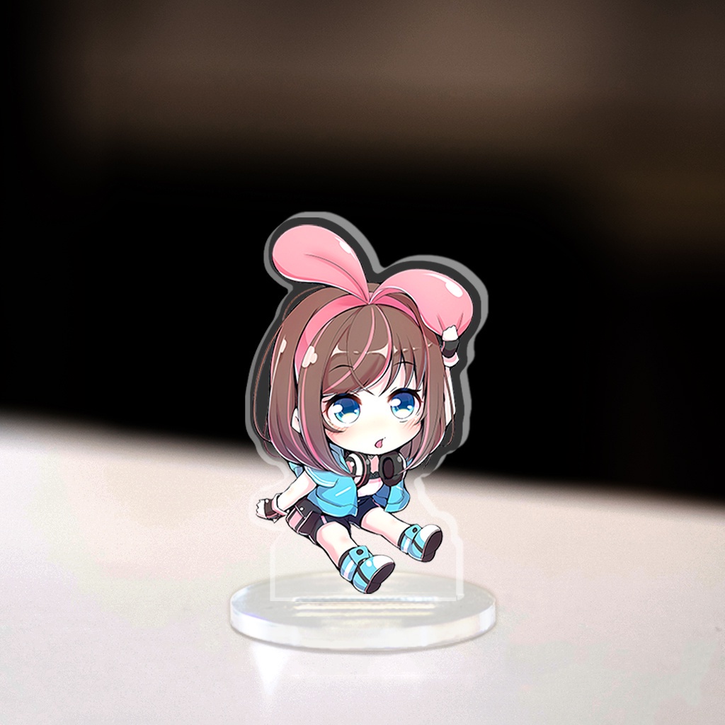 Mô hình Mini Vtuber Shoto Hololive Gawr Gura Virtual Youtuber Nhật Bản trang trí góc học tập cao 3cm