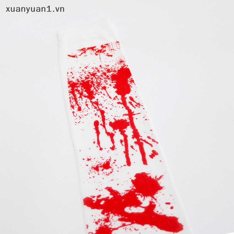 Đôi Găng Tay Máu Giả Hóa Trang Halloween Cho Nữ
