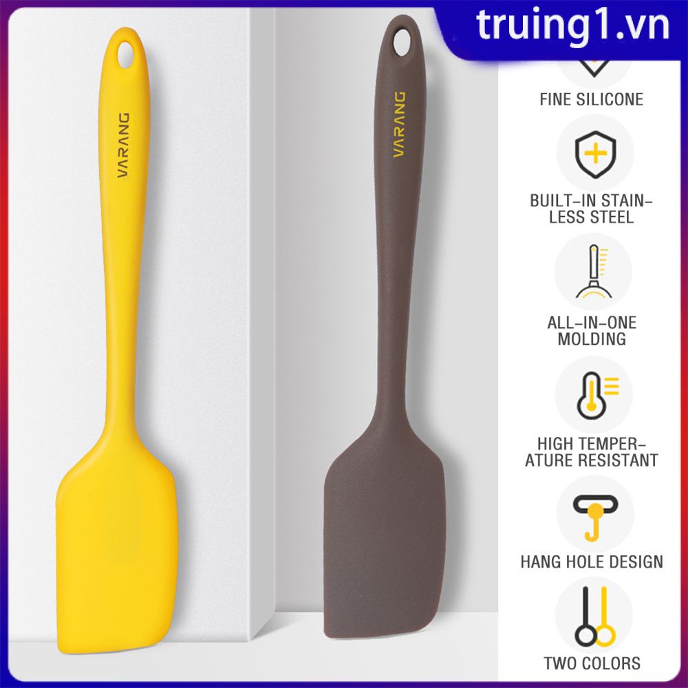 Nhà Bếp Thìa Đũa Silicone Chịu Nhiệt Độ Cao Thìa Nướng Kem Thìa Đũa Làm Bánh Thìa Khuấy Dụng Cụ Truing1