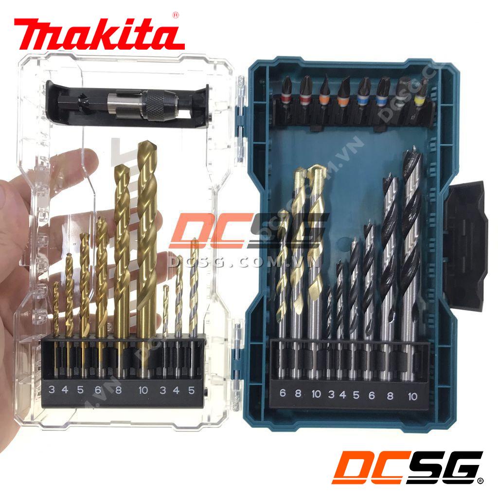 Bộ mũi khoan và mũi vít 27 chi tiết Makita E-07098 | DCSG