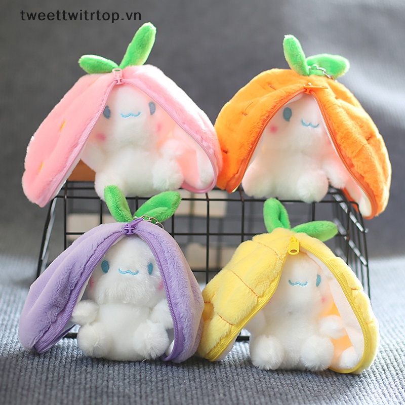 Đồ chơi nhồi bông 12cm Hình Trái Cây Hóa Trang Sáng Tạo Cho Bé