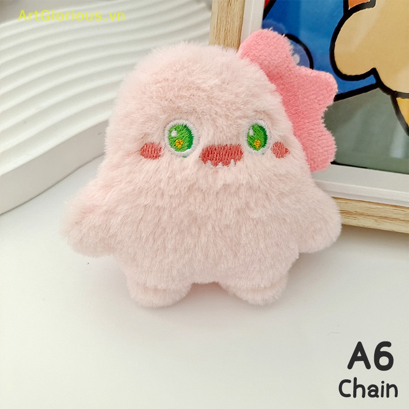 1 Huy Hiệu Cài Áo Hình Quái Vật Nhỏ Nhồi Bông Đáng Yêu