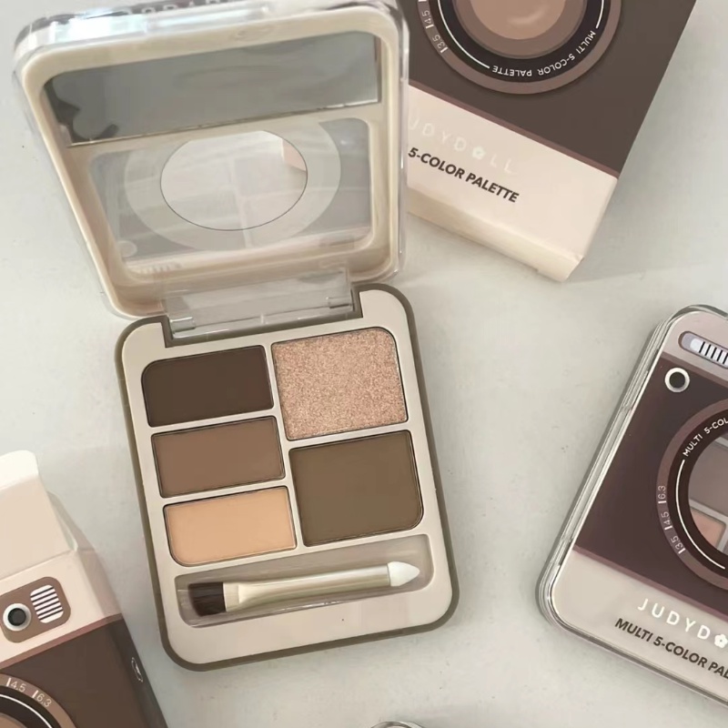 Bảng Phấn Mắt Bắt Sáng Judydoll Tông Lì Trang Điểm Sáng Da