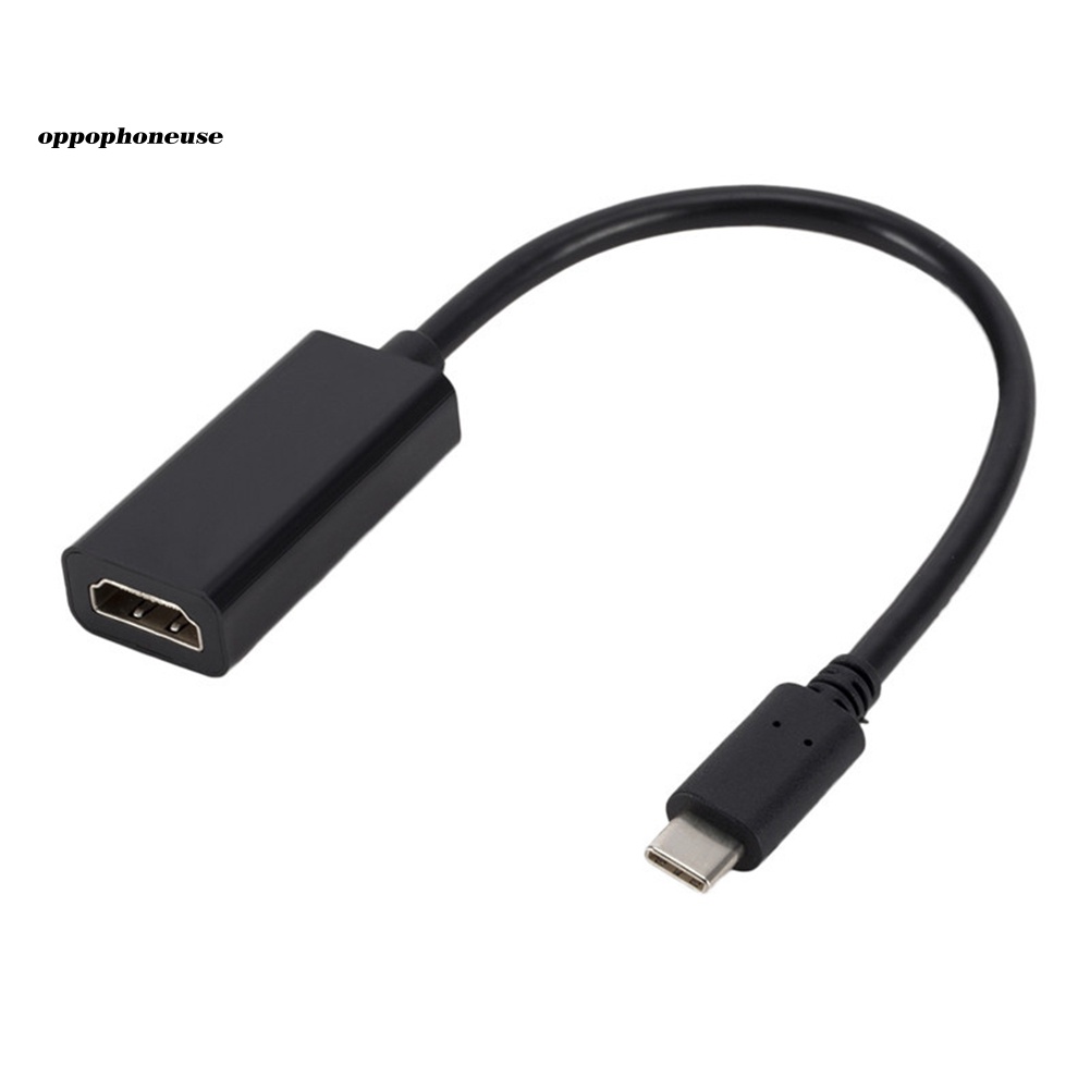 Dây Cáp Chuyển Đổi Cổng USB 31 Type-C Sang HDMI Cho Máy Chiếu TV OPPO HD 4K 60Hz Điện Thoại