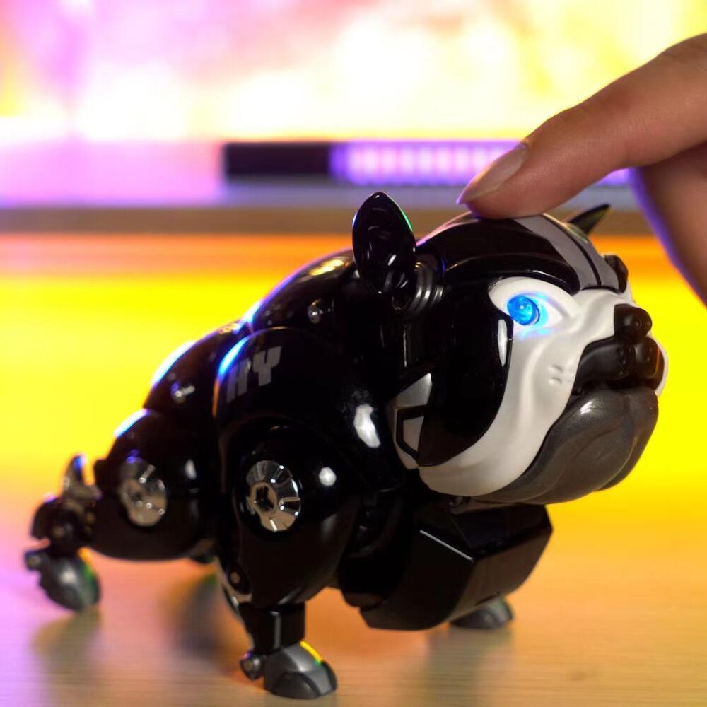 Đồ Chơi Mô Hình Chú Chó bully Bằng Kim Loại Dễ Thương Có Khớp Cử Động Và Thời Trang Thích Hợp Làm Quà Tặng Xe Hơi / Văn Phòng