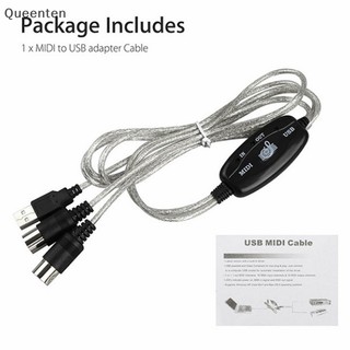 Cáp Chuyển Đổi MIDI Sang USB Cho Máy Tính