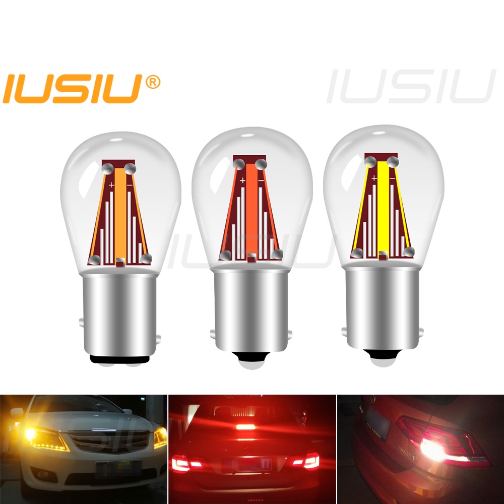 Đèn Phanh Ban Ngày Cho Xe Hơi / Xe Máy 12V 24V P21W P21 5W 1156 1157 BA15S BAY15D
