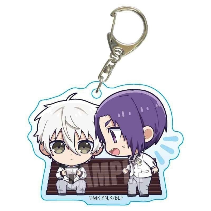 Móc khóa BLUE LOCK ver HOẠT ĐỘNG in hình anime chibi mica trong acrylic keyring dễ thương