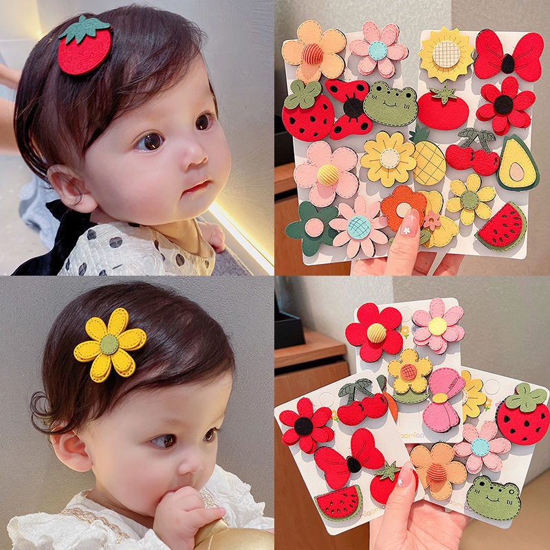 Set Miếng Dán Tóc Mái Ngang Họa Tiết Hoạt Hình Dễ Thương Cho 2023