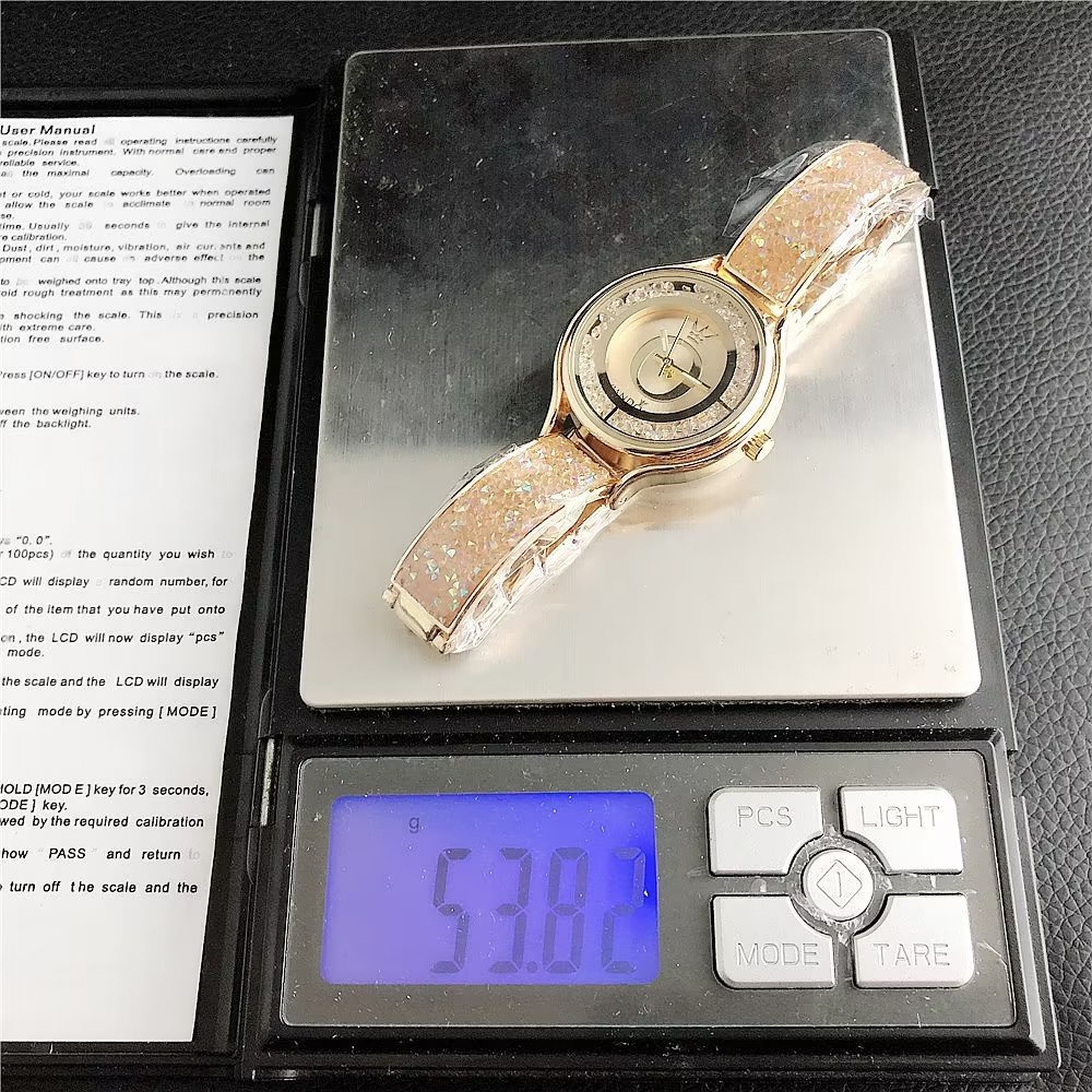 Đồng Hồ Pandora Mặt Tròn Đính Đá Thời Trang Cho Cặp Đôi