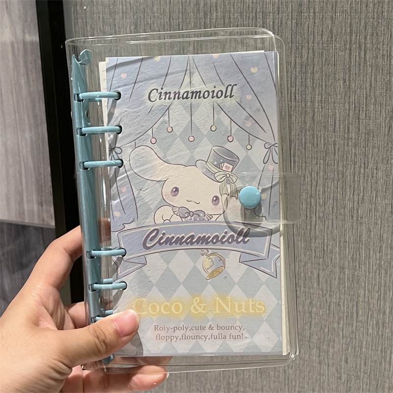 Sổ Tay Bìa Cứng In Hoạt Hình Sanrio Kuromi A6 Dễ Thương
