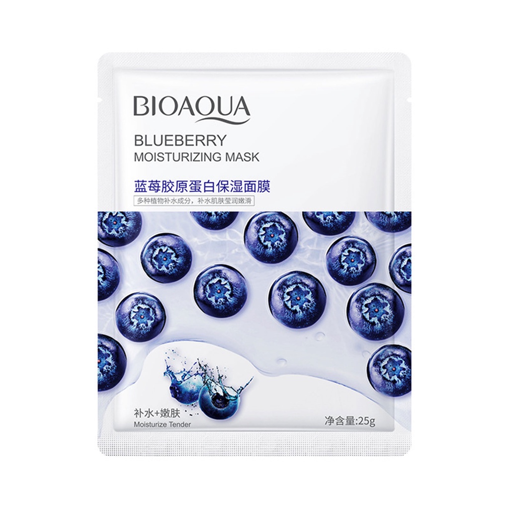 1 Mặt Nạ bioaqua Dưỡng Ẩm Làm Sáng Da Chống Lão Hóa