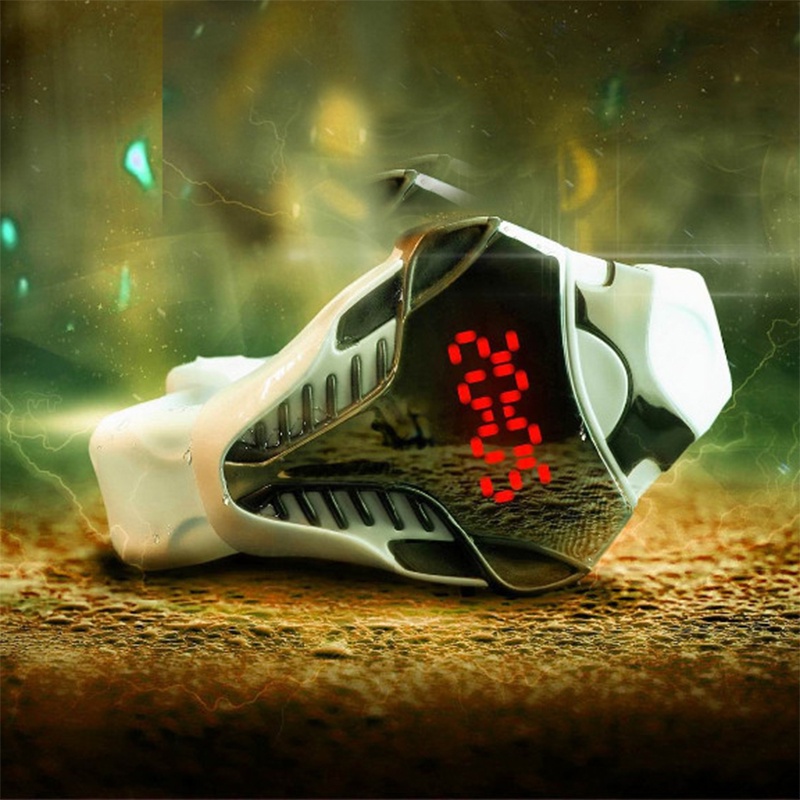 Đồng Hồ Điện Tử LED Dây Silicone Thể Thao Cho Nam Nữ