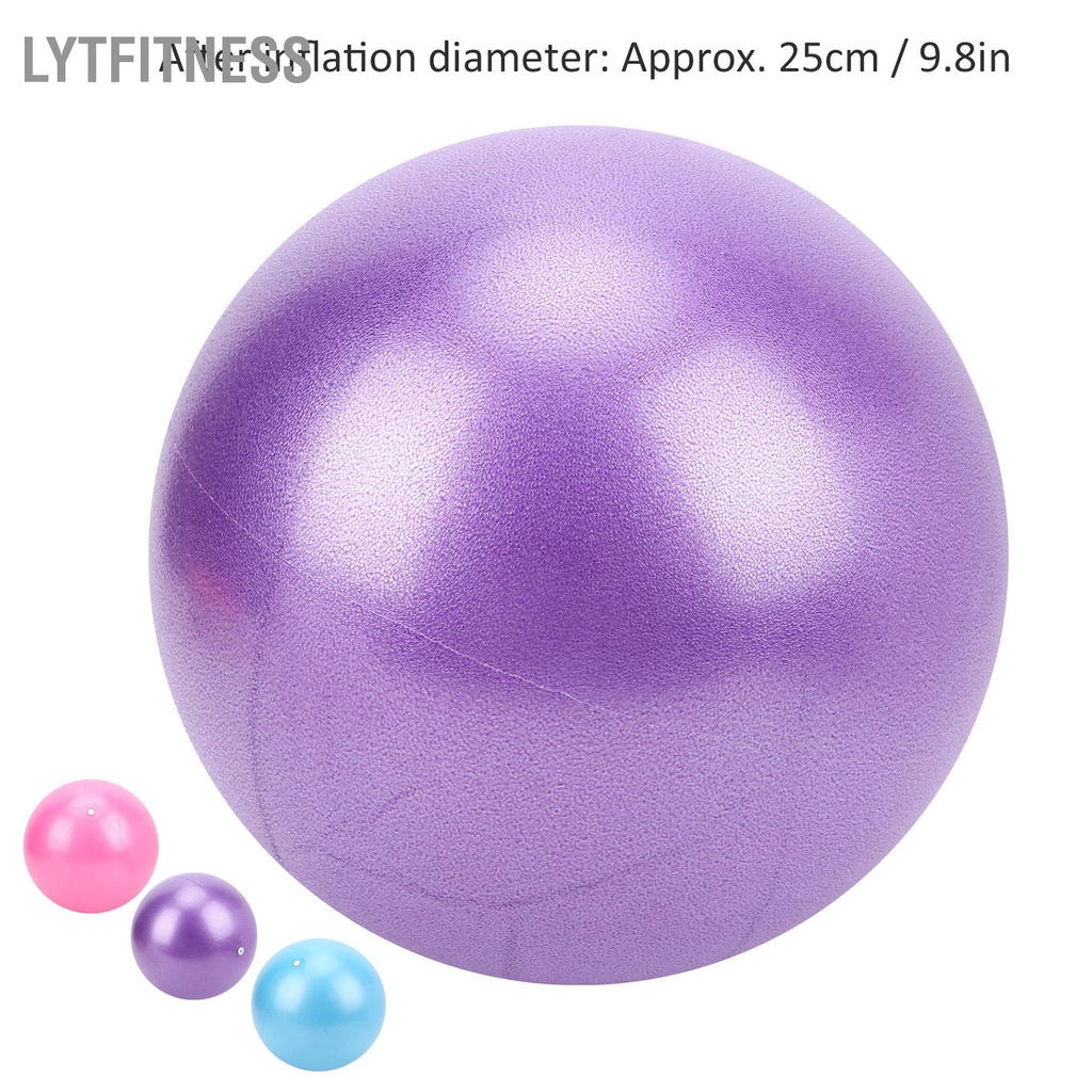 LYTFitness Bóng tập thể dục Yoga hạng nặng 25cm Chống cháy nổ cho bà bầu Pilates