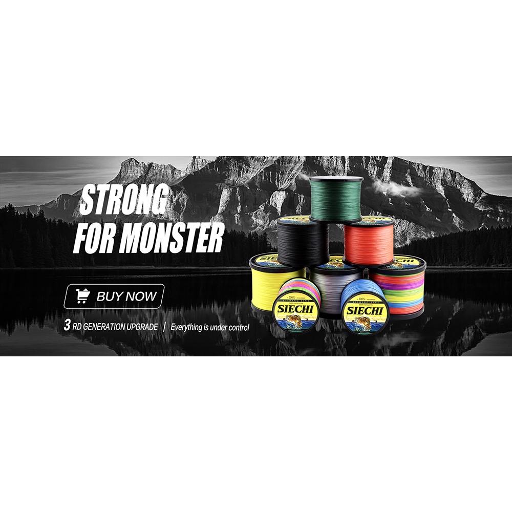 Jof Cuộn Dây Câu Cá 4 Sợi pe 1000M 500m 300m x4 Chất Lượng Cao