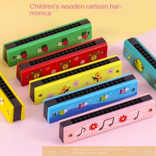 Kèn harmonica Gỗ / Kèn harmonica 16 Lỗ Cho Bé