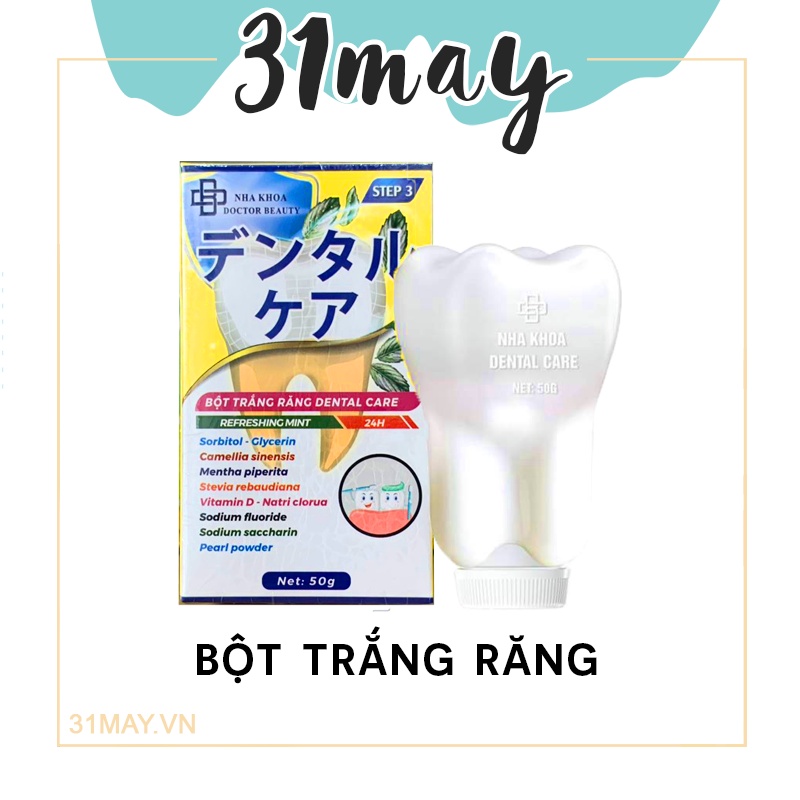 Bột Trắng Răng Dental Care Chính Hãng 50g
