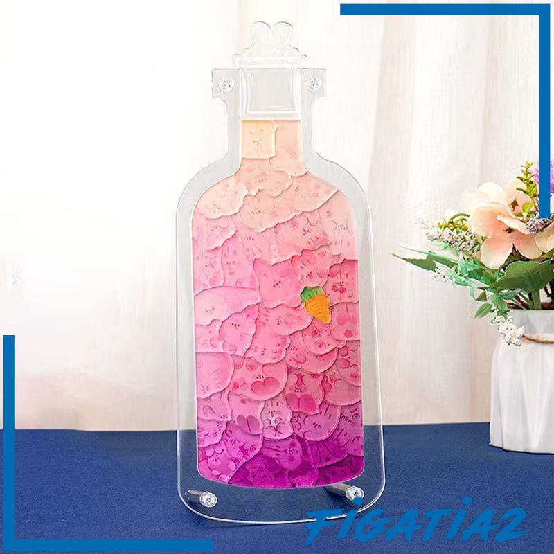 Đồ Chơi Lắp Ghép Bình Nước Bằng Acrylic Hình Động Vật Cho Trẻ Em