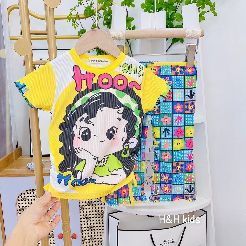 SET THUN TĂM LẠNH HÈ HOẠ TIẾT SIÊU XỊN CHO BÉ