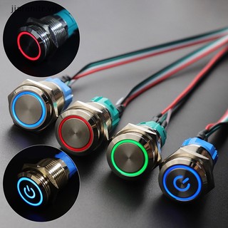 Ji pc host start power sw button switch máy tính reset sw button switch with cable vn