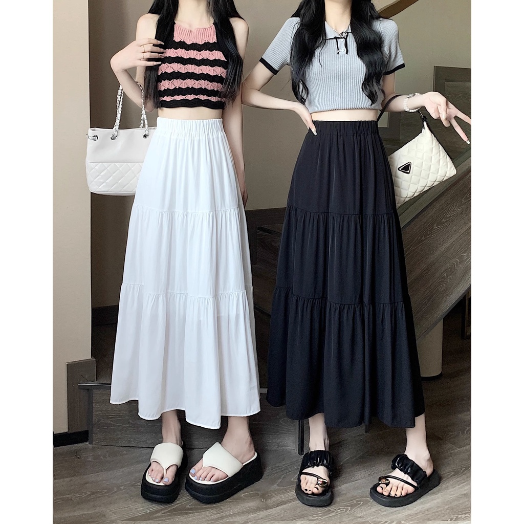 Váy Chân váy thời trang váy nữ hàng cao cấp tính cách Mẫu ngắn 2023 NEW A93M0K1