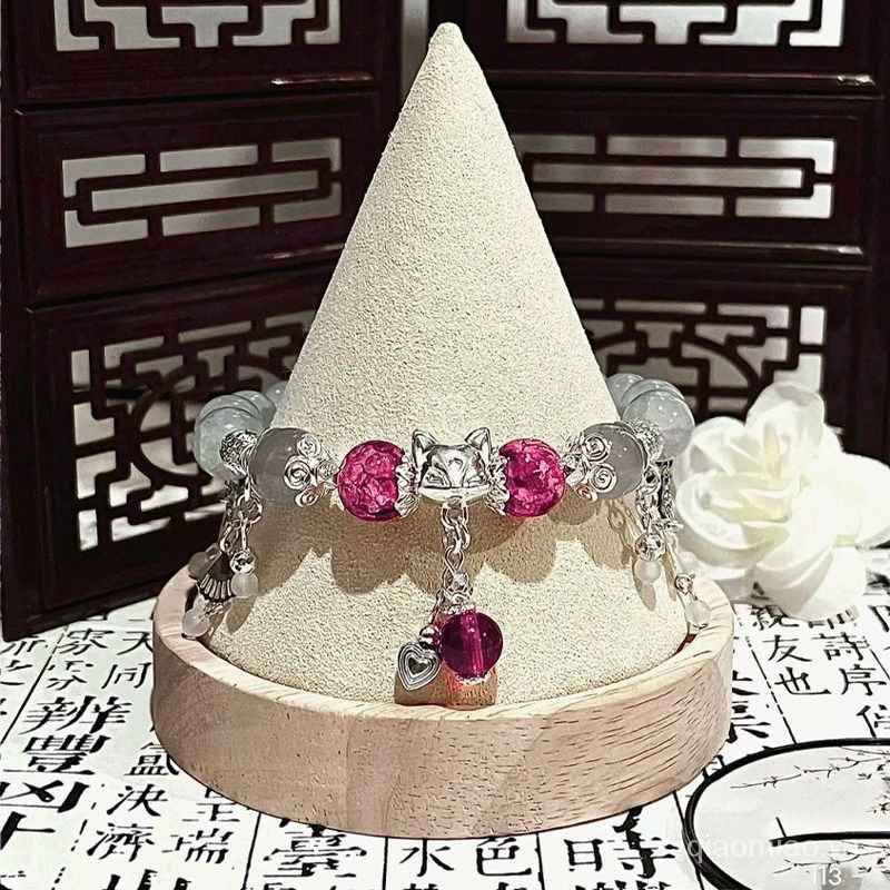 Vòng Tay Thiết Kế Ấn Tượng Phong Cách Niche Tushan Jingye Seventeen Yansheng
