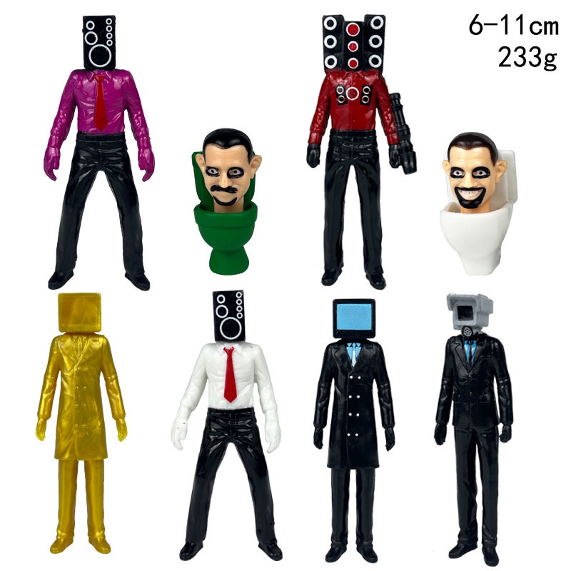 Set 12 Mô Hình Nhân Vật Hoạt Hình Trượt Tuyết Trang Trí Bàn Làm Việc