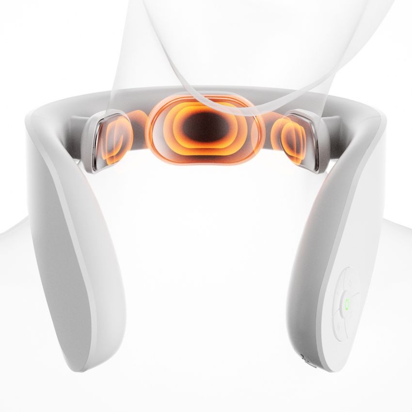 Máy massage cổ Jeeback K1 massage xung điện giúp thư giãn cơ sâu, pin sạc siêu bền bỉ - Minh Tín Shop