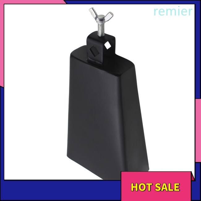 Re 4/5/6/7/8 inch thép kim loại cattlebell cowbell dụng cụ gõ chuông bò được cá nhân hóa