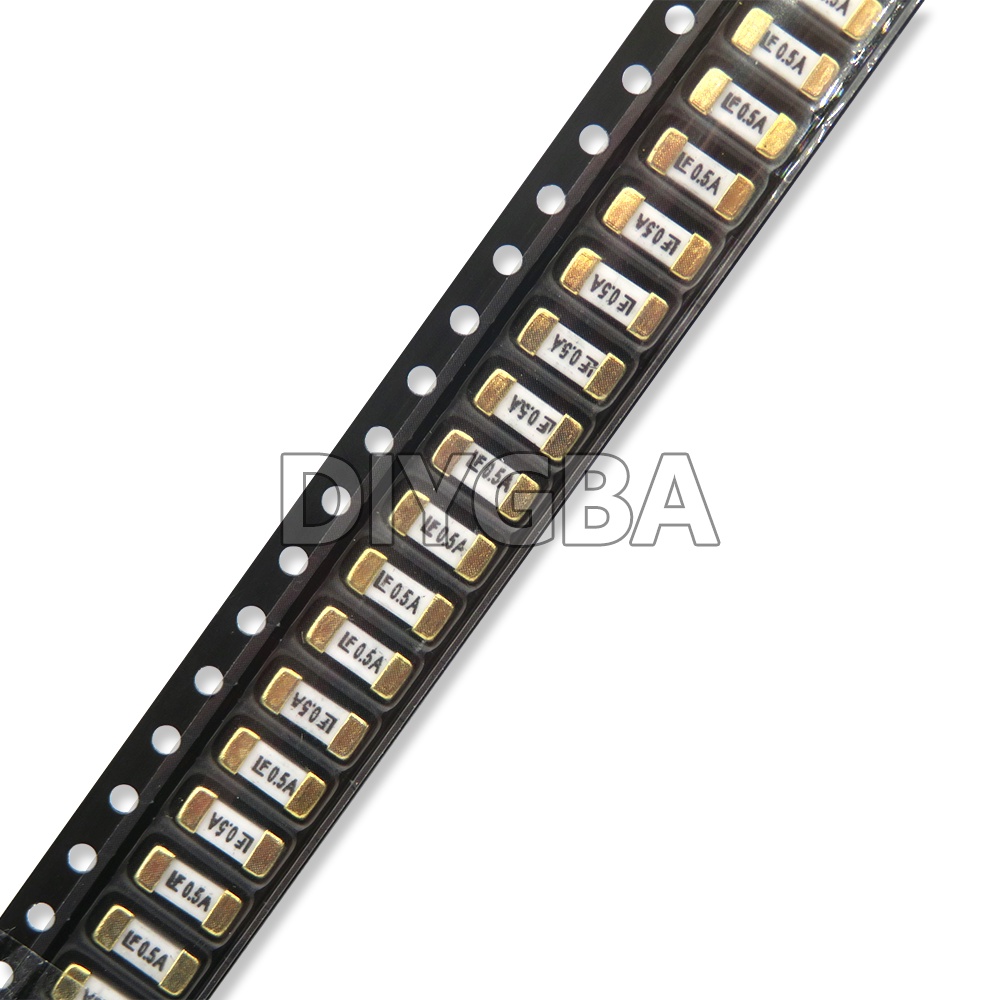 10 cái smd cầu chì thổi nhanh vàng 1808 ac 0451 0,5a 500ma 1a 2a 3a 4a 5a 6,3a 8a 10a 12a 15a 500ma 750ma cầu chì ultra-rapid mới
