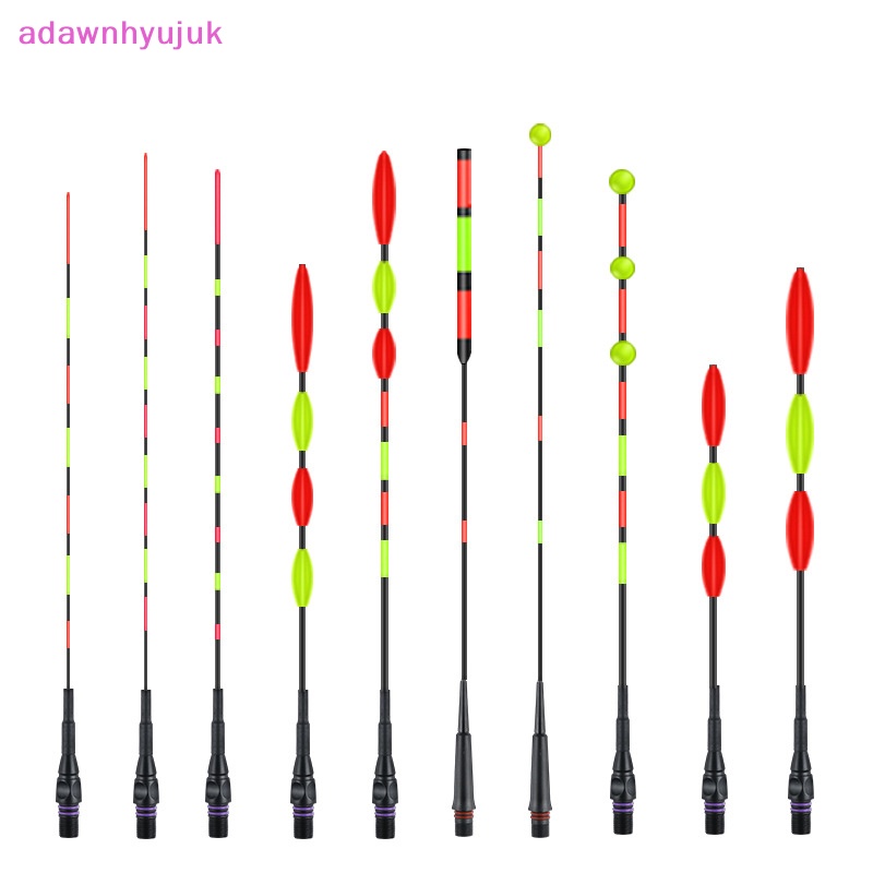 Adawnhyujuk phao câu cá thông minh cắn báo động mồi cá đèn led thay đổi màu sắc phao với vn