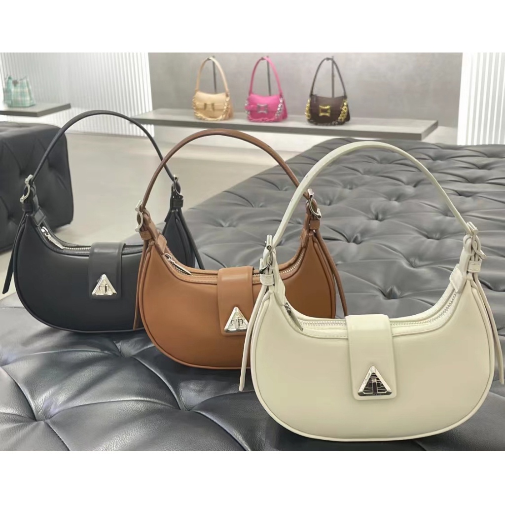 Cnk new 50271205 Túi dưới cánh tay nữ túi lưỡi liềm