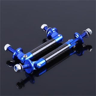 2 x universal multi-color front / rear wind splitter frame bumper lip protector thanh hỗ trợ (qyjq)