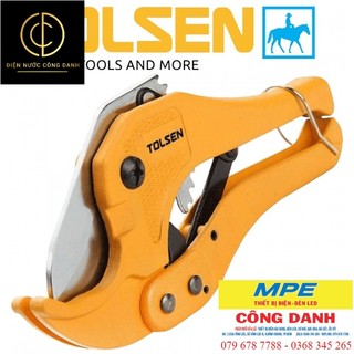 Tolsen dao kéo cắt ống nhựa 42mm dài 8inch 200mm pvc pipe cutter 33100