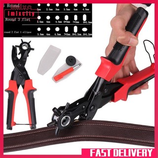 Imixcity leather belt eyelet hole punch kìm bấm dây đai hạng nặng máy bấm lỗ quay vòng