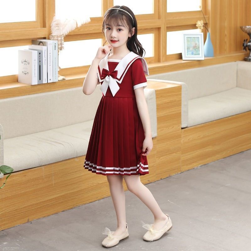 Đầm phong cách BALDAUREN KLQ239028K 36Z230909 công chúa Hàn Quốc thời trang dành cho bé gái