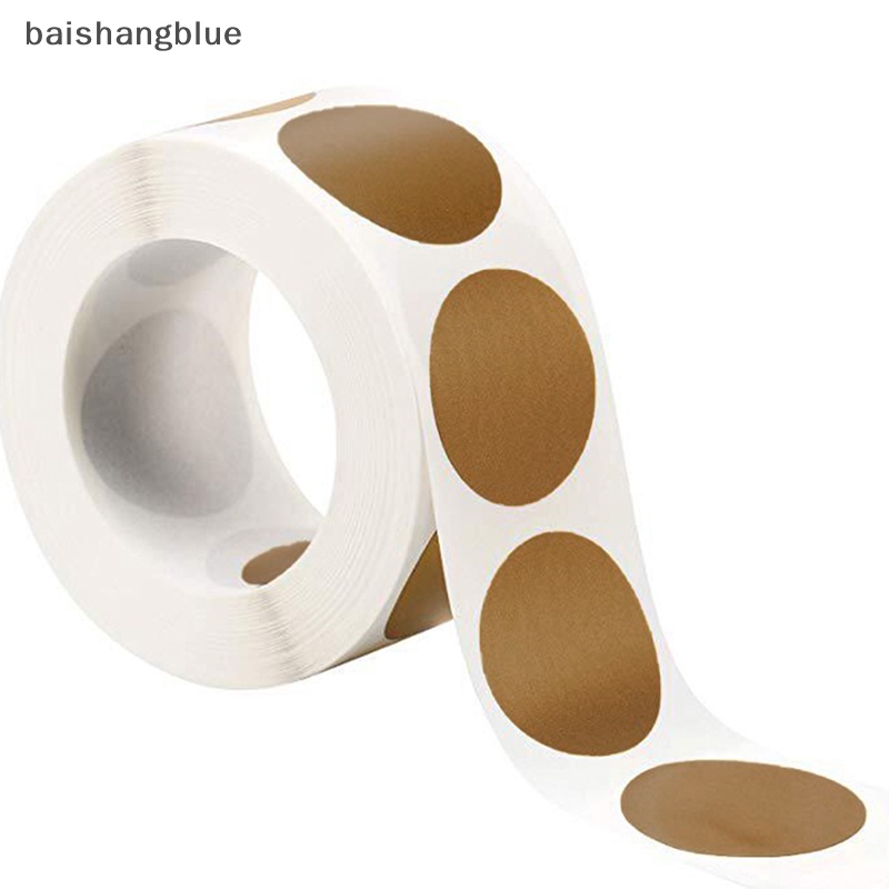 Baishangblue 300 cái tròn scratch off stickers 1 inch diy labels sticker for party activity bhb